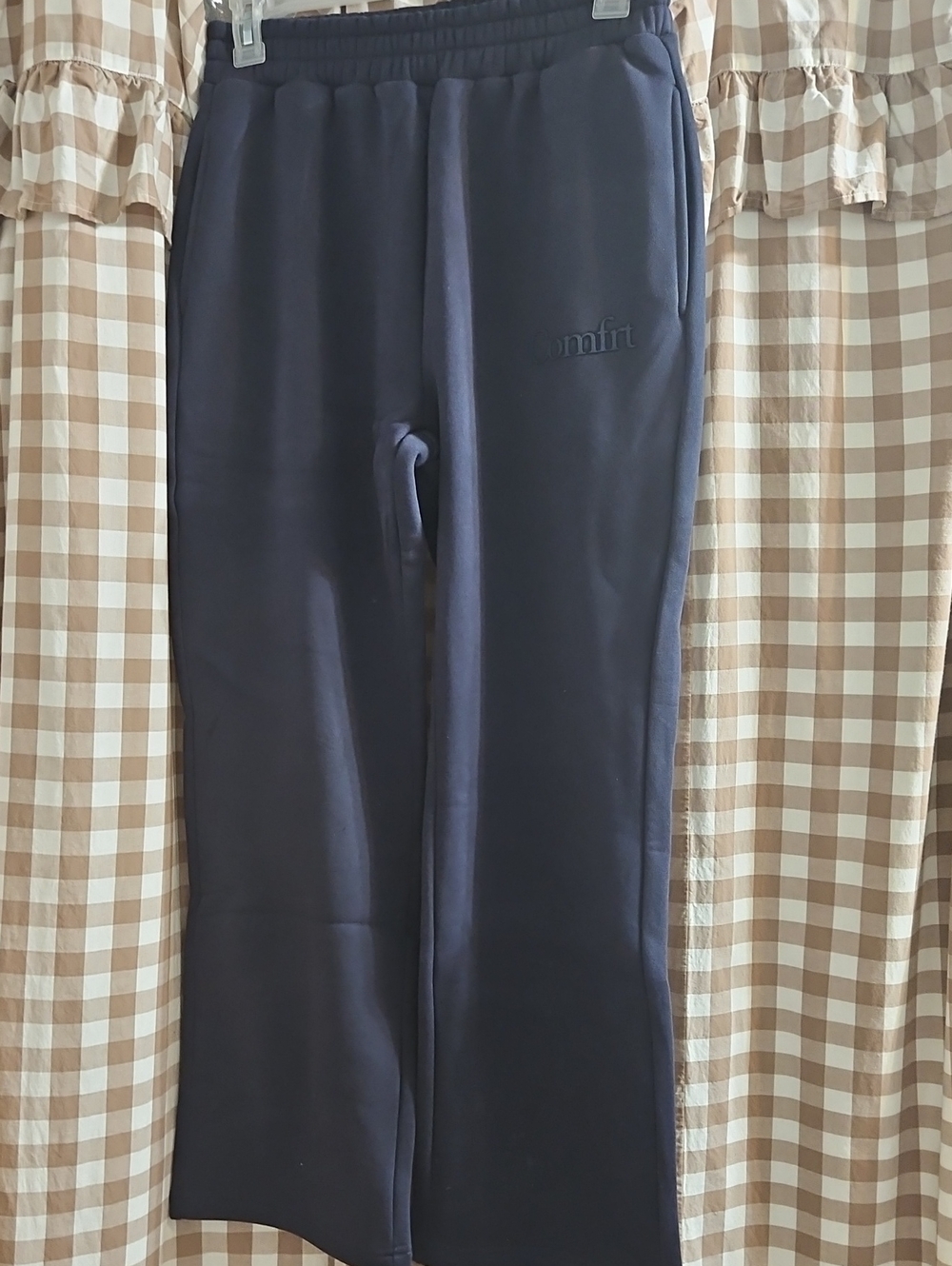 Women's Navy Relaxed-Fit Sweatpants